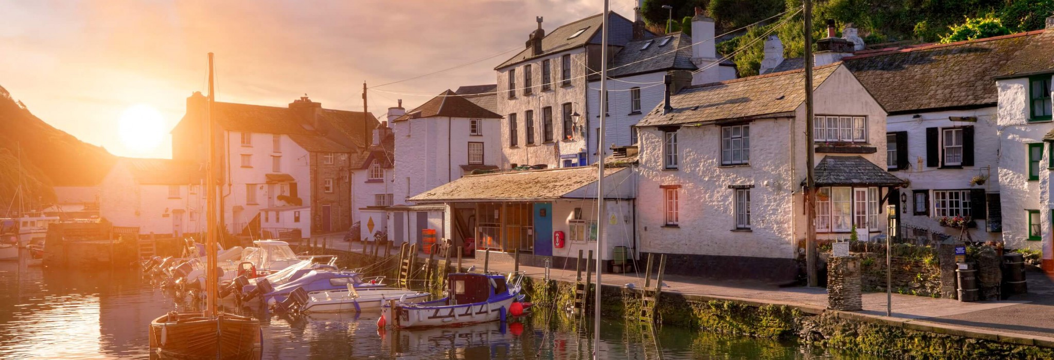 A harbour in Cornwall