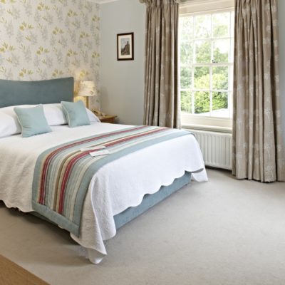 Arundell Arms Hotel bedroom