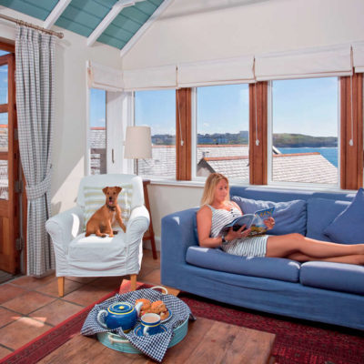 Dog friendly 5-star cottages at The Headland Hotel