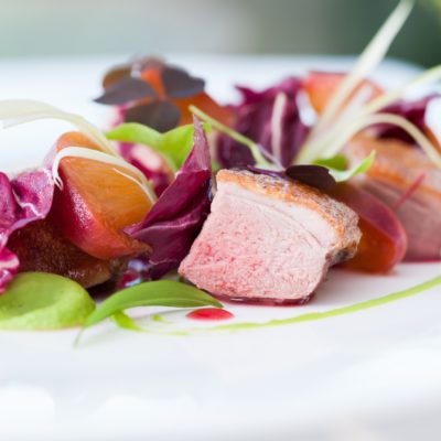 Creedy Carver duck on the menu at The Horn of Plenty
