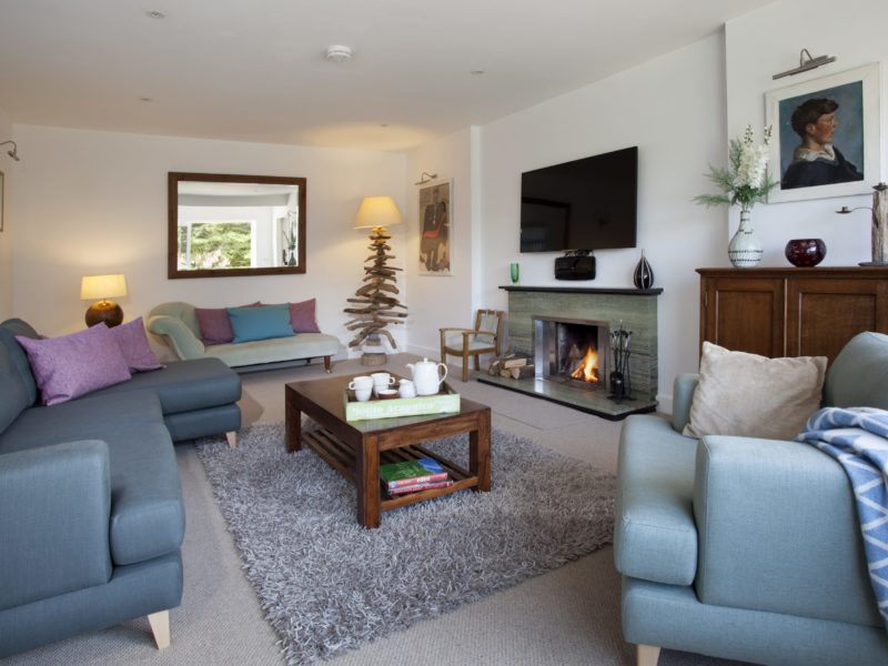 Lanerick living room, The Park Conrwall