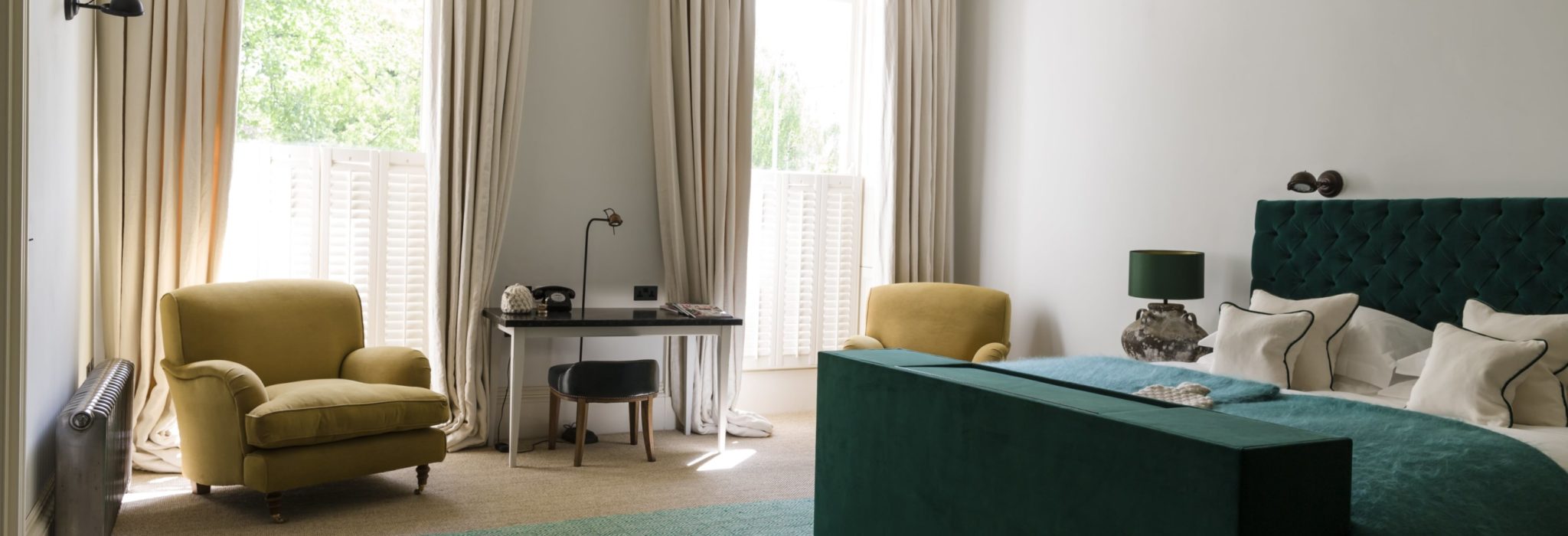 Dog-friendly bedrooms at No. 38 The Park