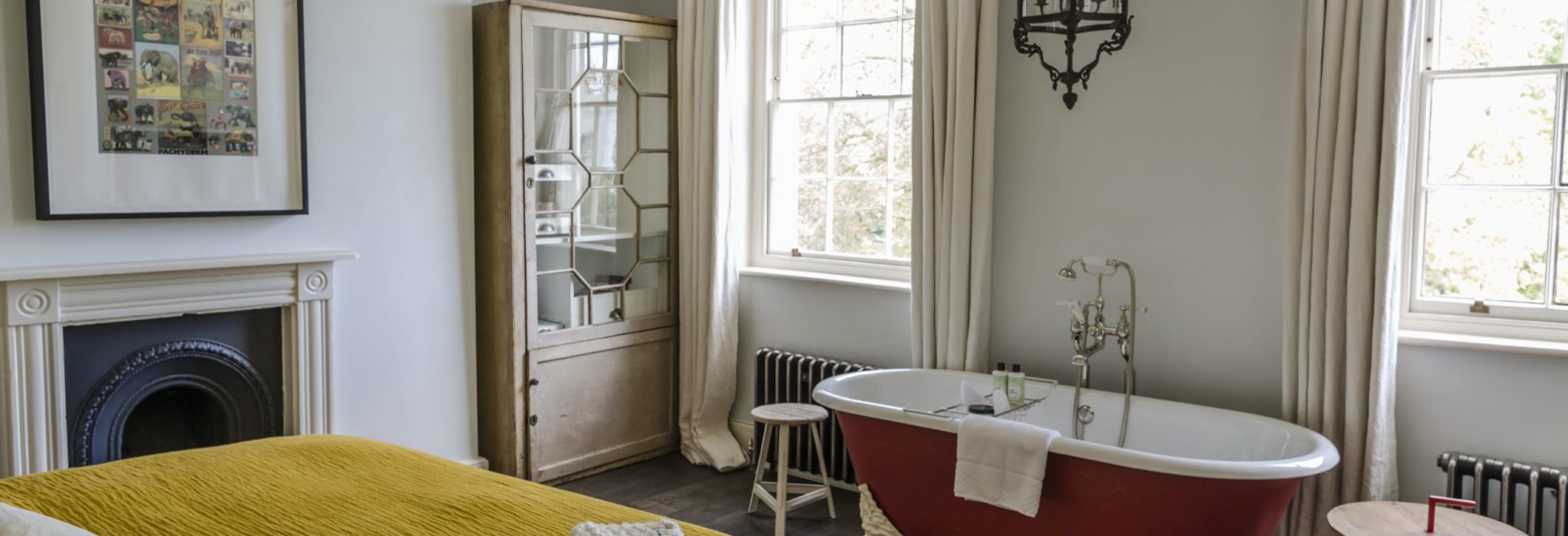Luxury bedroom at No. 38 The Park