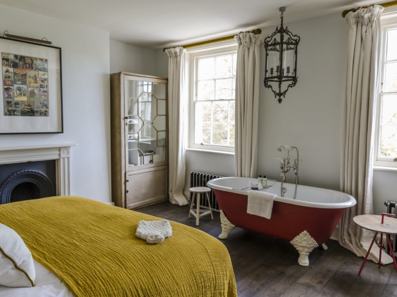 Luxury bedroom at No. 38 The Park