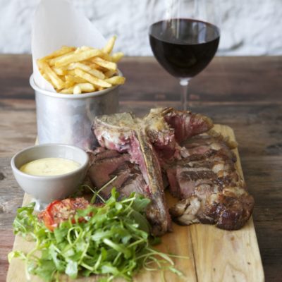 Food at The Wheatsheaf Inn in Gloucestershire