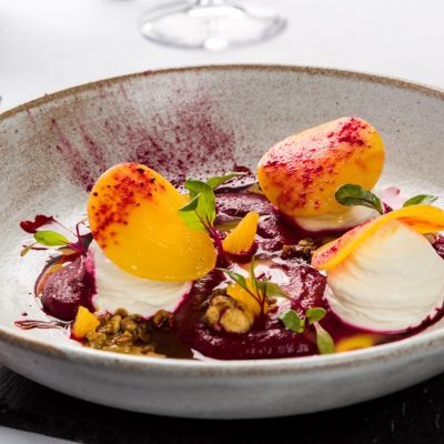 Michelin star food at The Eastbury Hotel