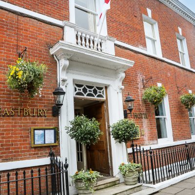 The Eastbury Hotel entrance