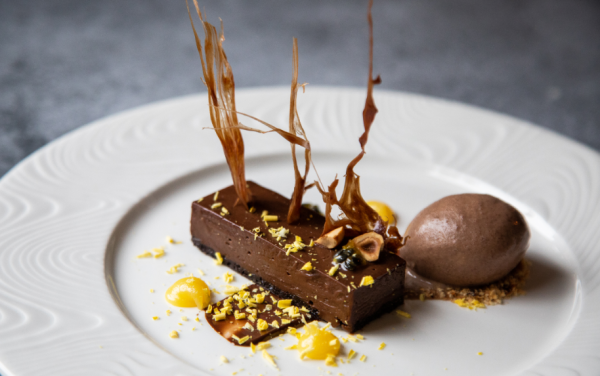 The Eastbury Hotel food