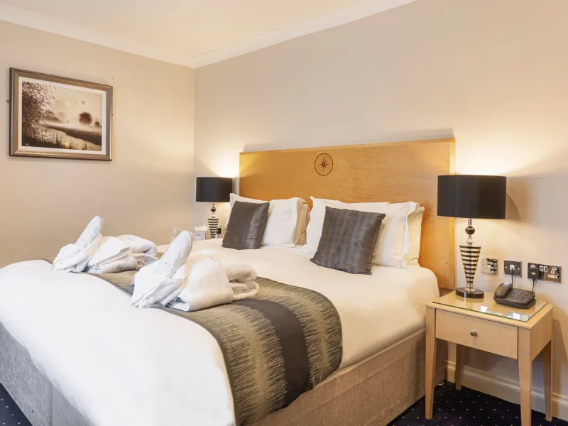 Superior double room at The Moorland Country Hotel, Dartmoor