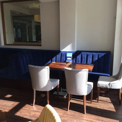 Snug seating at Marsham Court Hotel