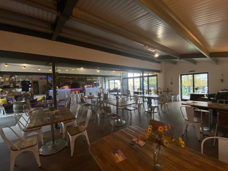 The Parlour café bar at Tucker's Grave Inn